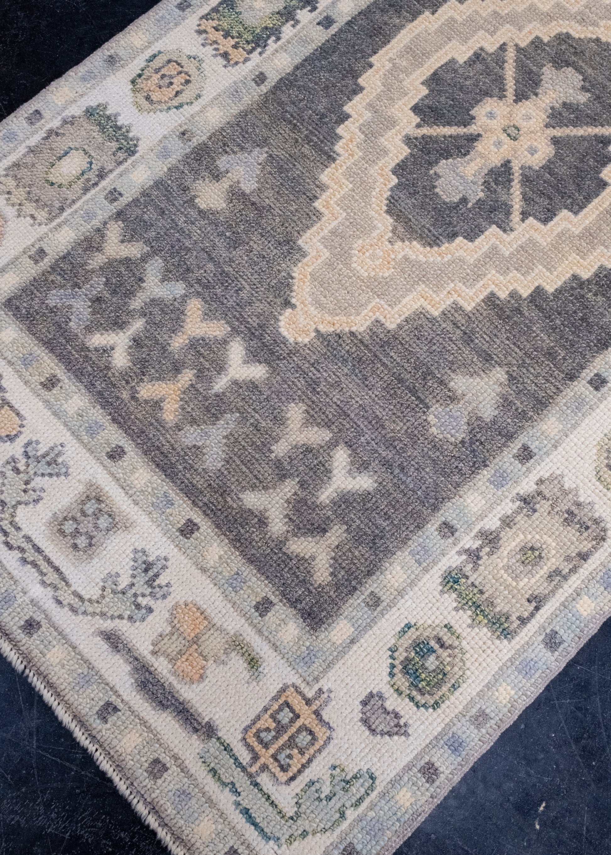 Turkish Oushak Runner Rug 3' x 10'3" #16765