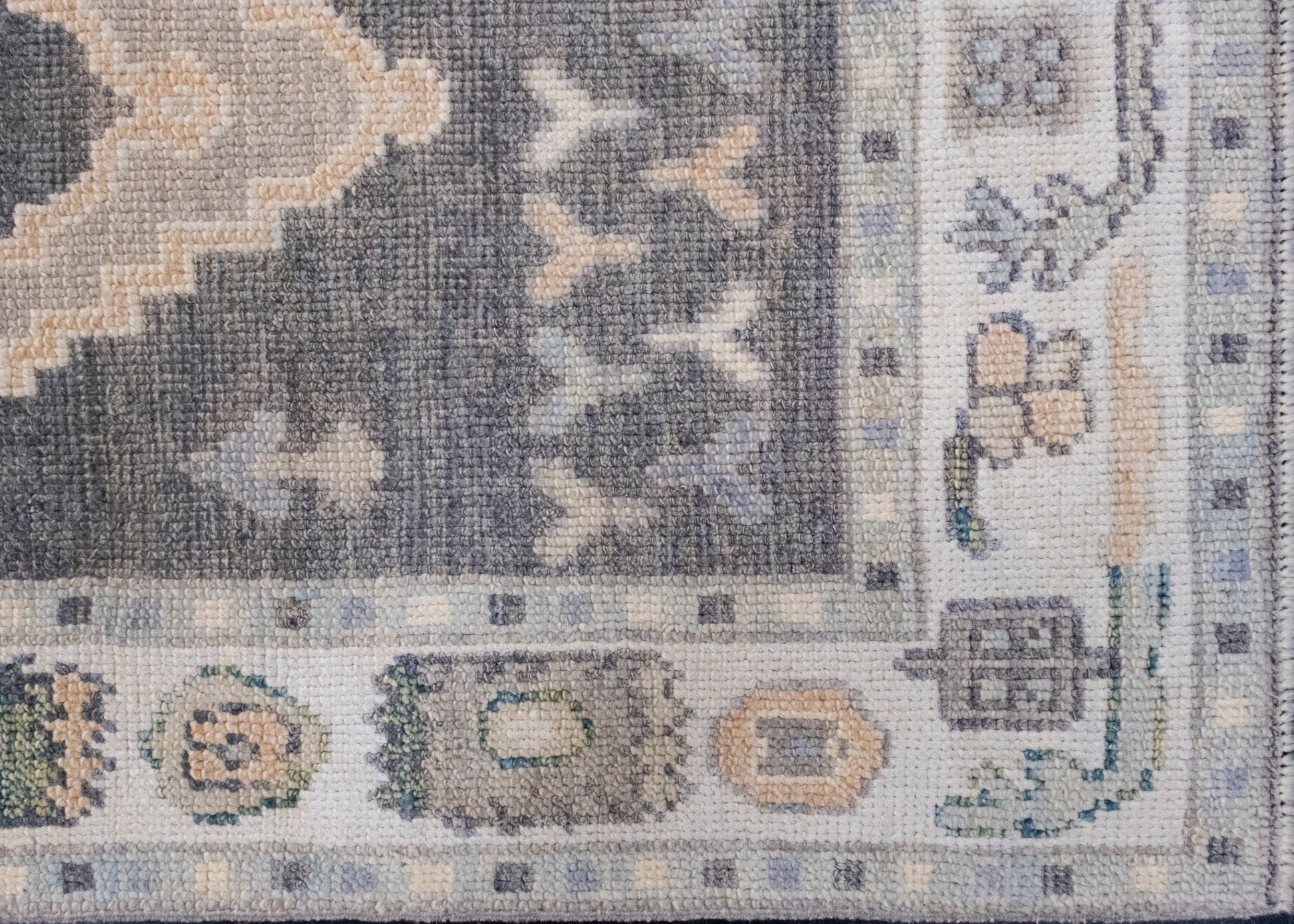 Turkish Oushak Runner Rug 3' x 10'3" #16765