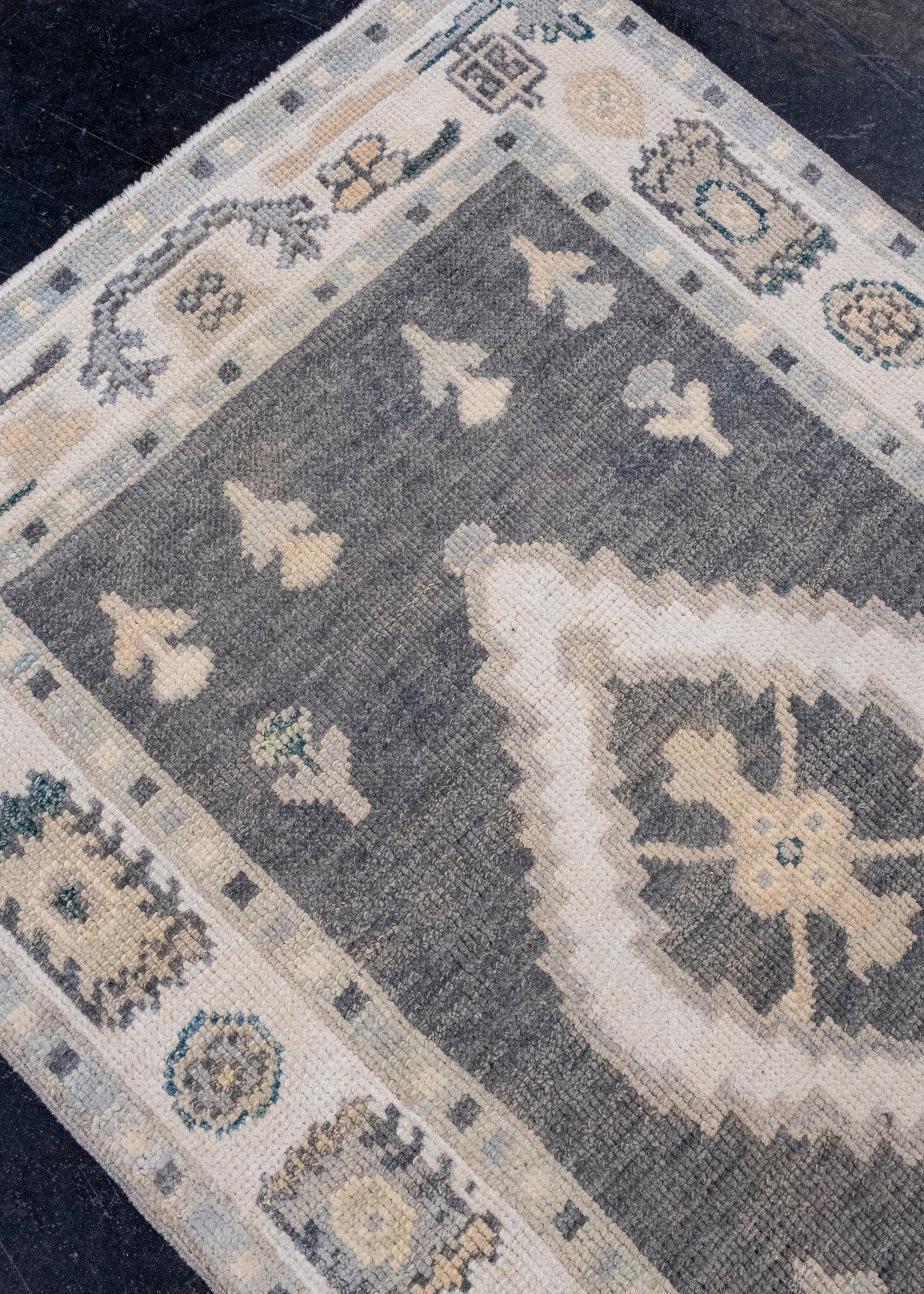 Turkish Oushak Runner Rug 3' x 10'3" #16765