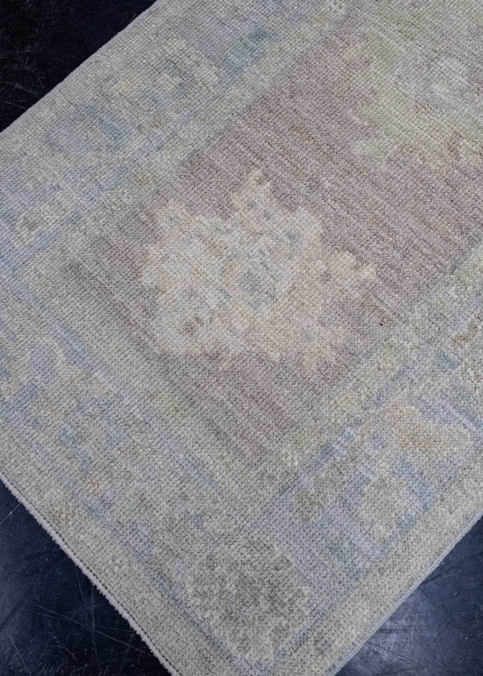 Turkish Oushak Runner Rug 2'9" x 10'1" #16374