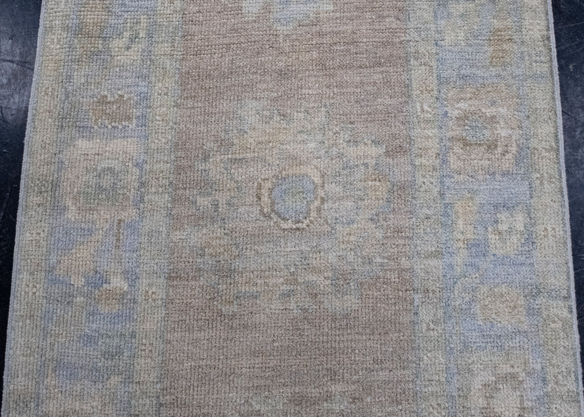 Turkish Oushak Runner Rug 2'9" x 10'1" #16374