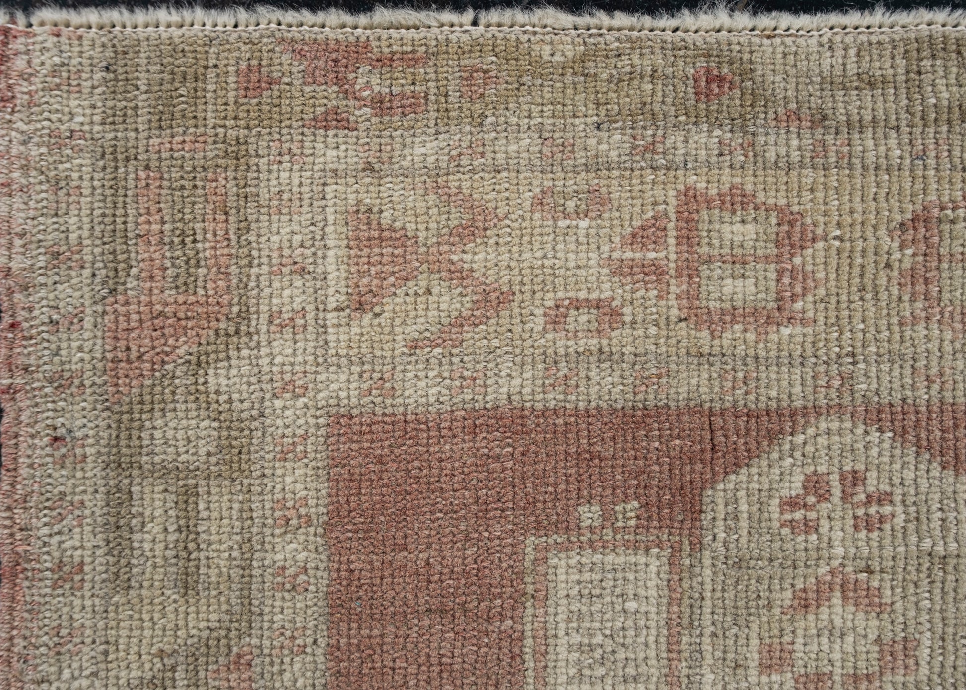 Oriental Hand Knotted Vintage Turkish Mini Rug 1'9" x 2'10" #10305