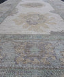 Turkish Oushak Runner Rug 3'1" x 10'1" #16280