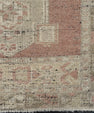 Oriental Hand Knotted Vintage Turkish Mini Rug 1'9" x 2'10" #10305