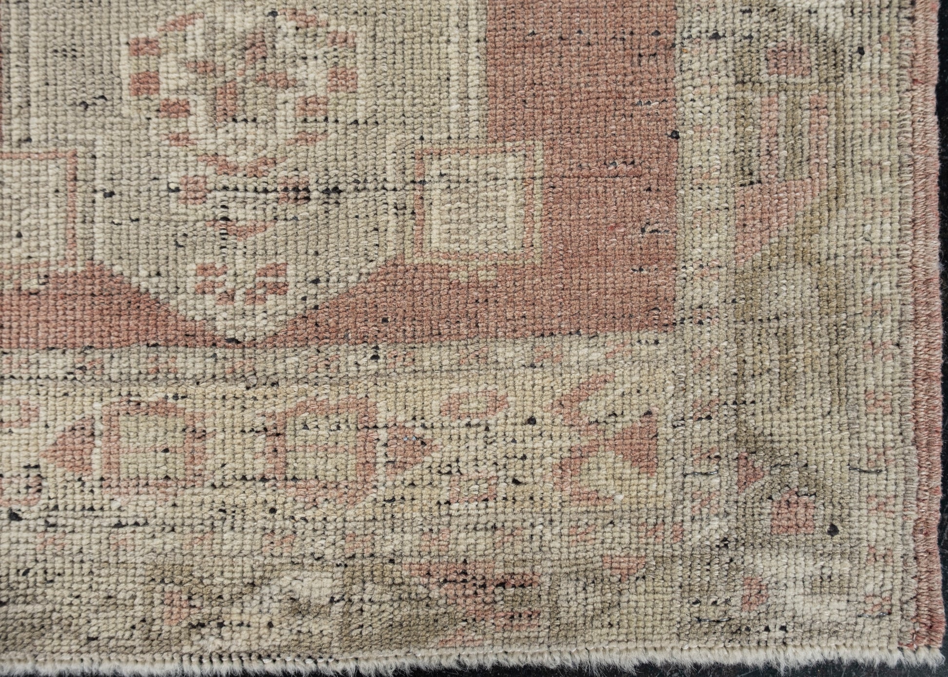 Oriental Hand Knotted Vintage Turkish Mini Rug 1'9" x 2'10" #10305