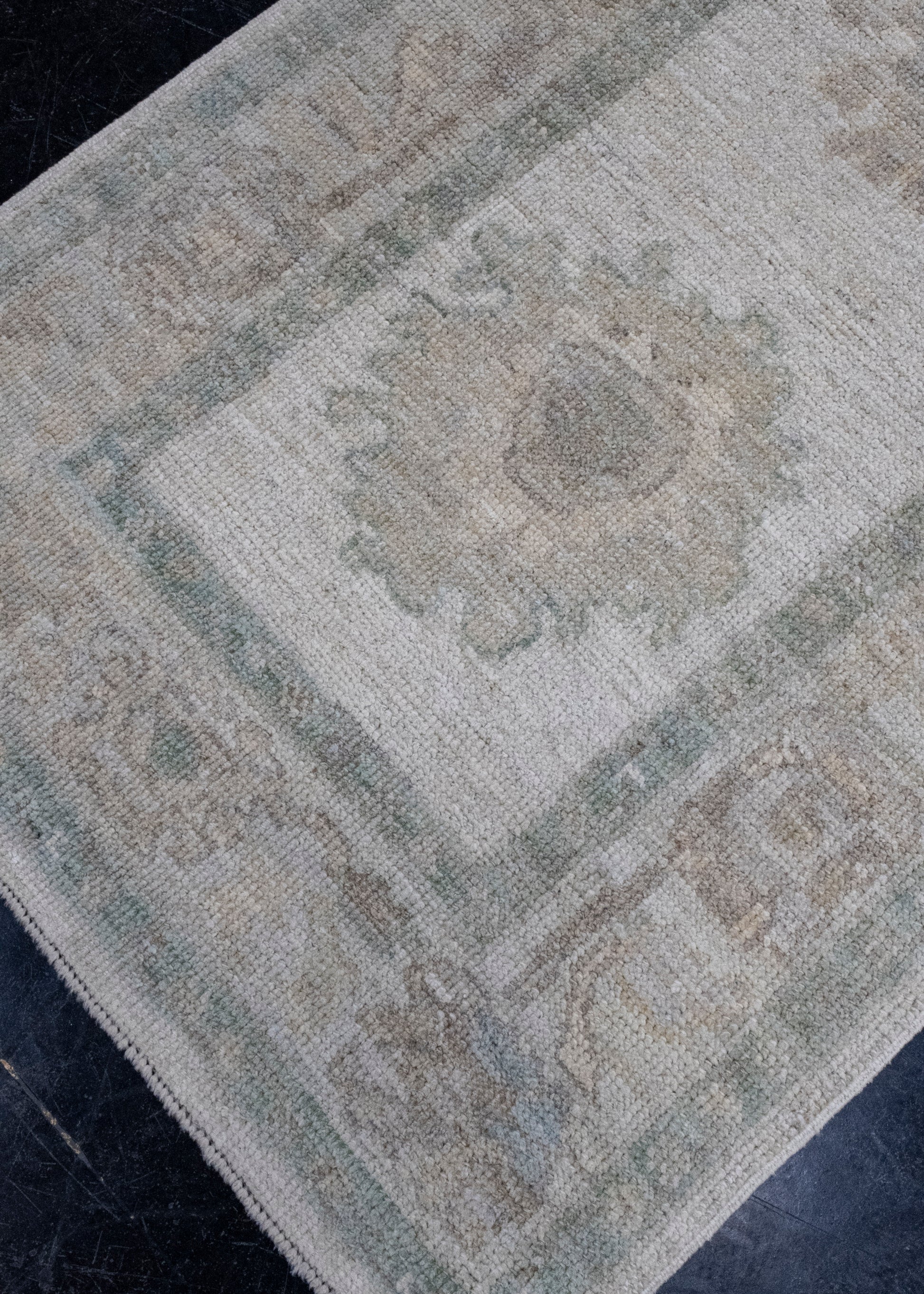 Turkish Oushak Runner Rug 2'9" x 11'4" #16195