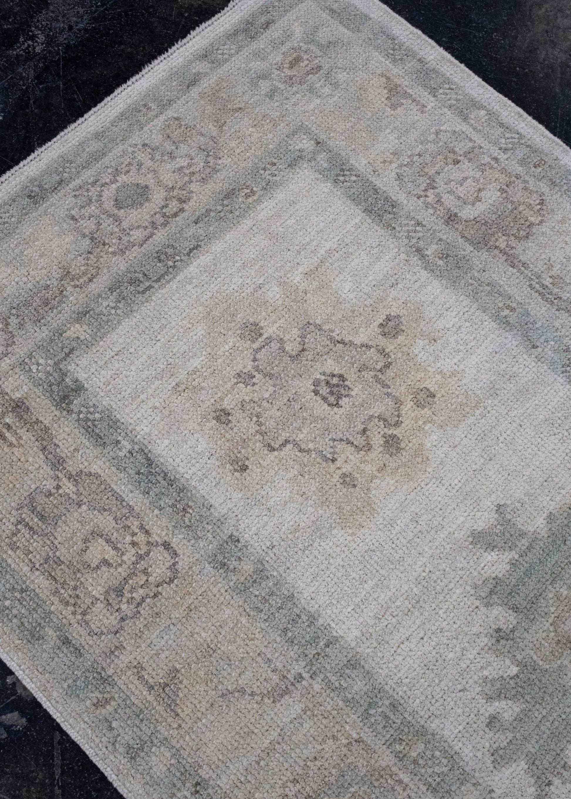 Turkish Oushak Runner Rug 2'9" x 11'4" #16195