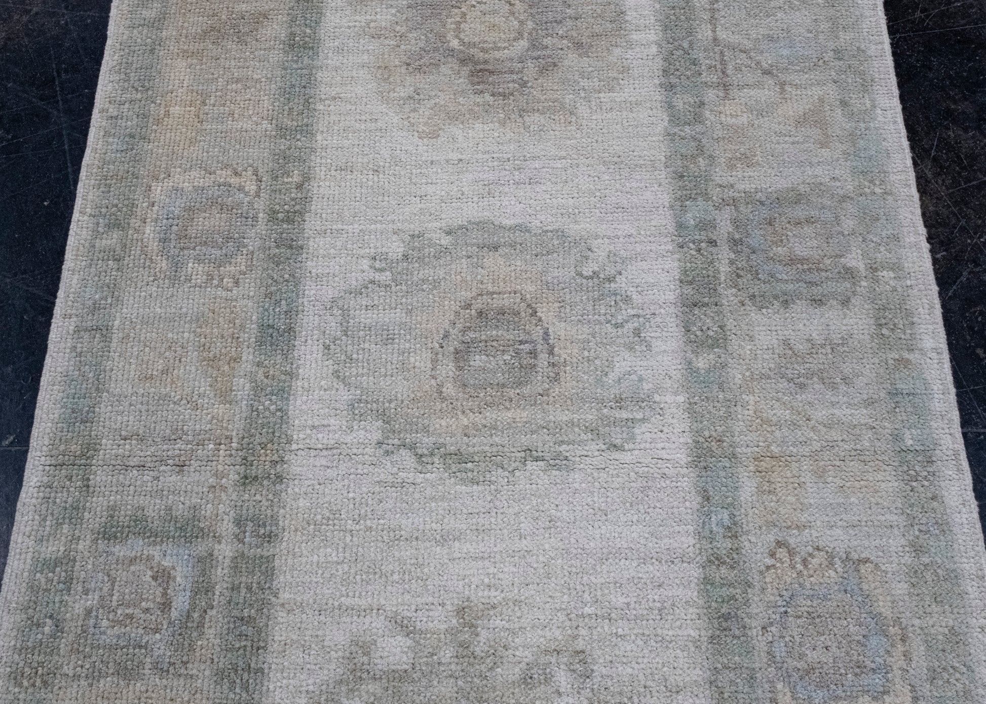 Turkish Oushak Runner Rug 2'9" x 11'4" #16195