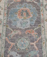Turkish Oushak Runner Rug 2'4" x 10'5" #16007