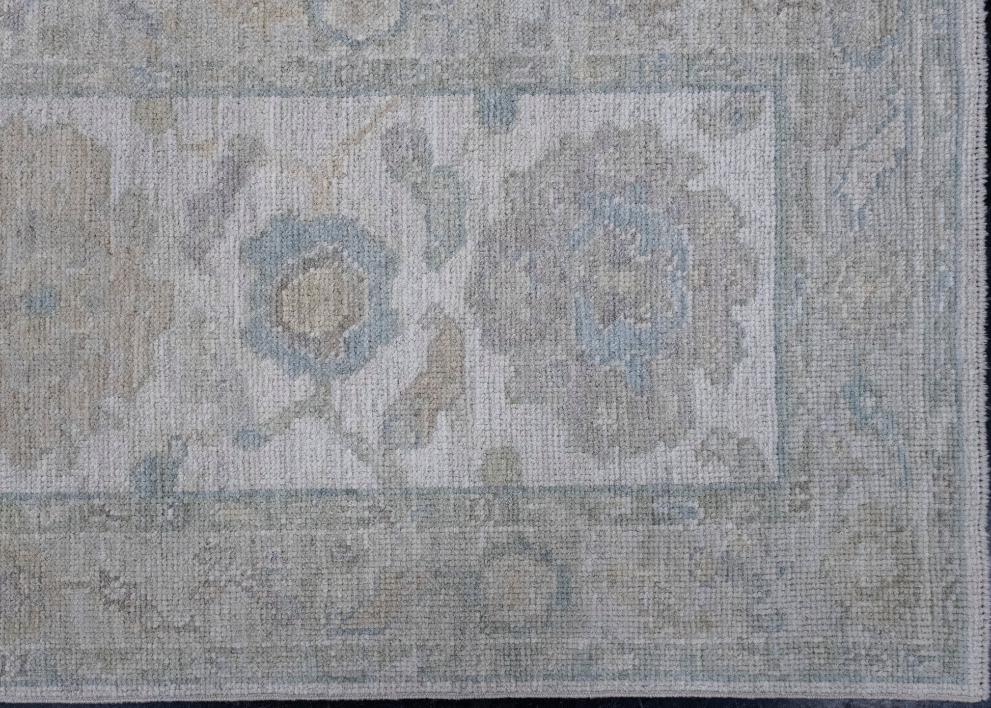 Turkish Oushak Runner Rug 2'9" x 10'4" #16376
