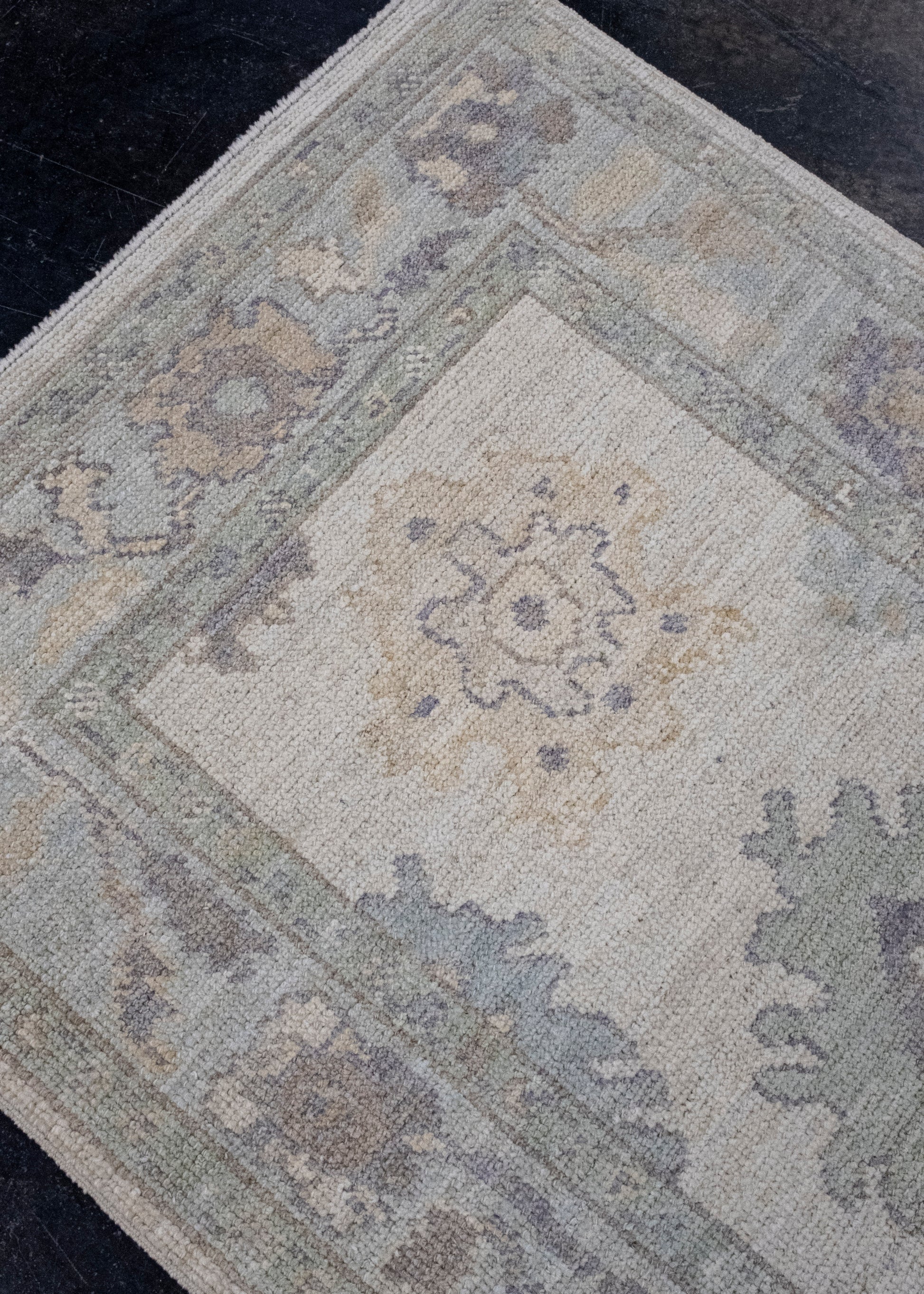 Turkish Oushak Runner Rug 3' x 10'1" #16373