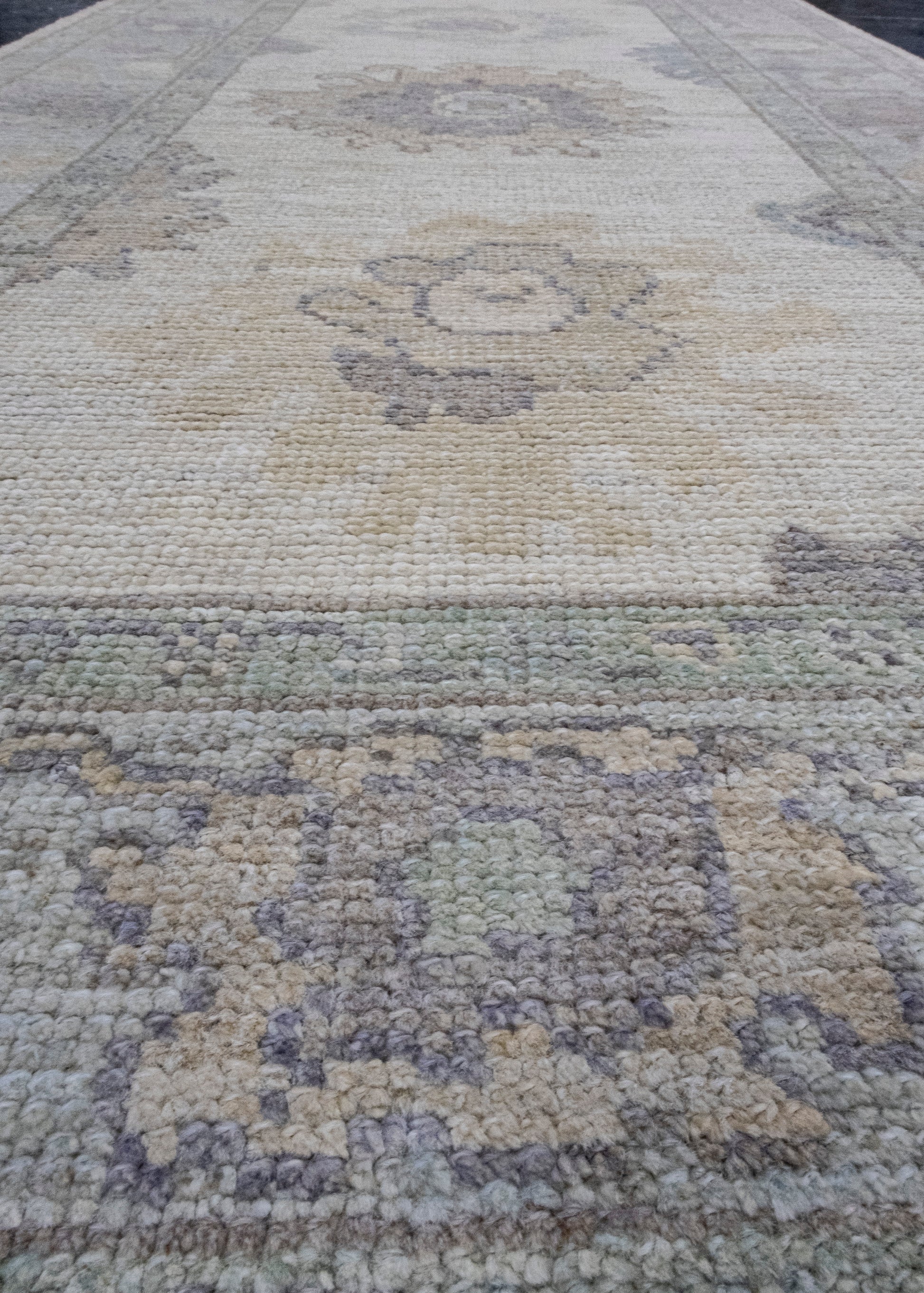 Turkish Oushak Runner Rug 3' x 10'1" #16373