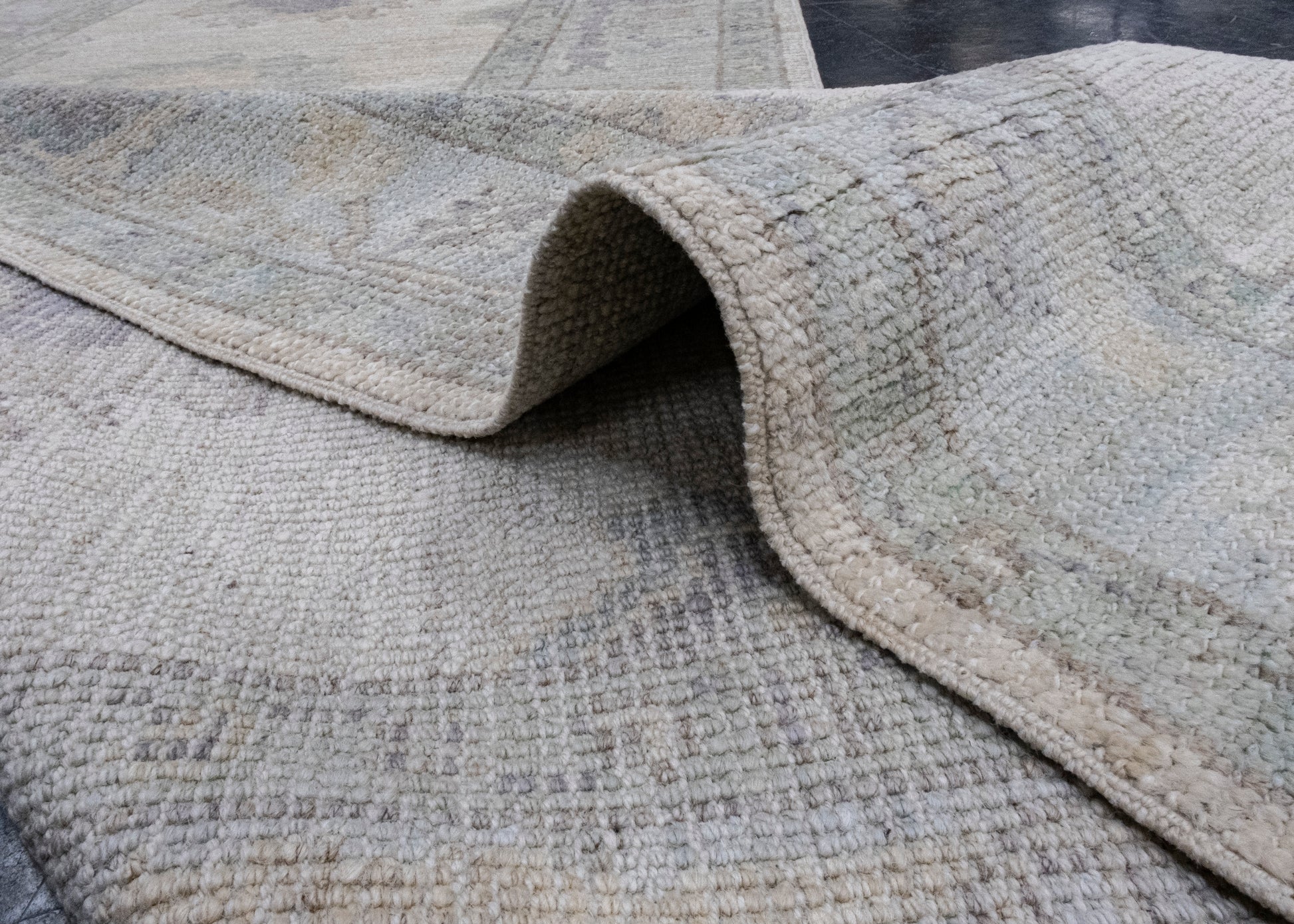 Turkish Oushak Runner Rug 3' x 10'1" #16373