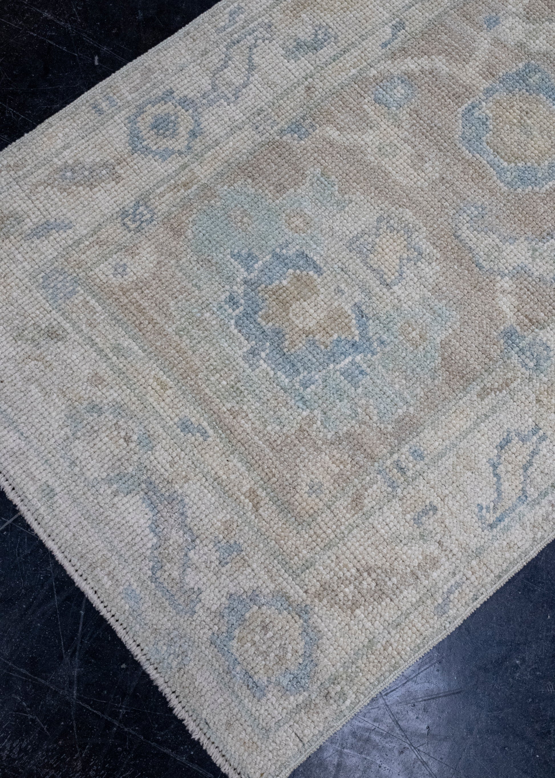 Turkish Oushak Runner Rug 2'3" x 10'1" #16197