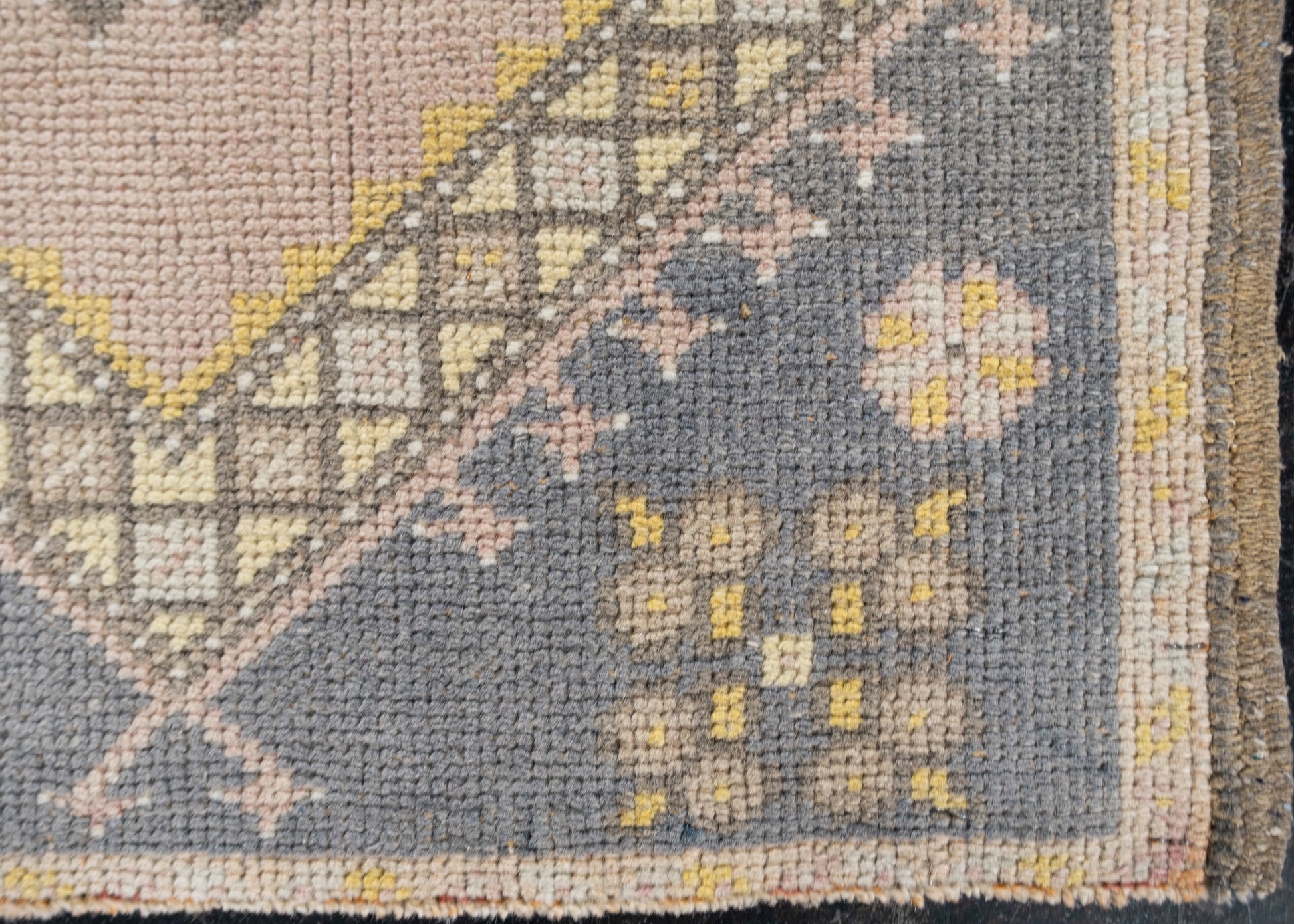 Oriental Hand Knotted Vintage Turkish Mini Rug 2' x 3'4" #10347