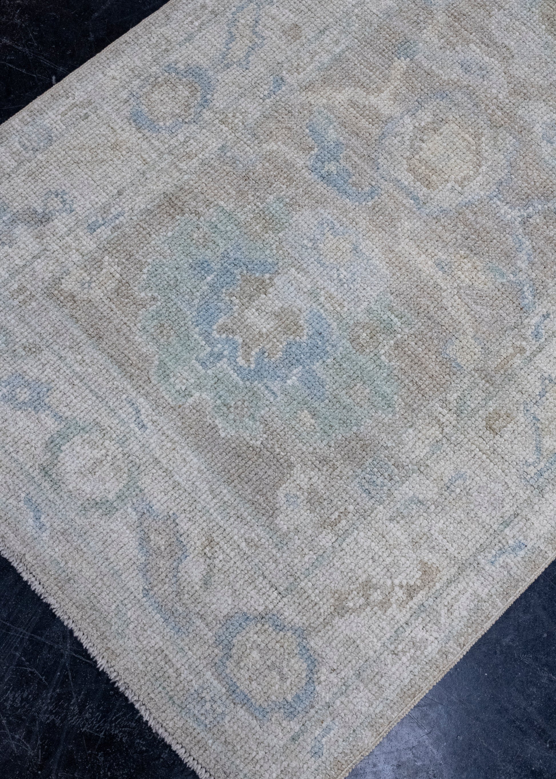 Turkish Oushak Runner Rug 2'8" x 10'3" #16284