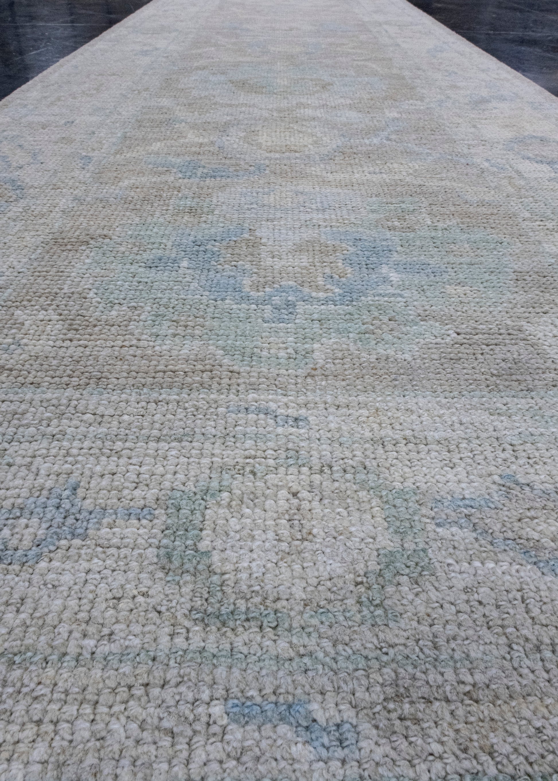 Turkish Oushak Runner Rug 2'8" x 10'3" #16284