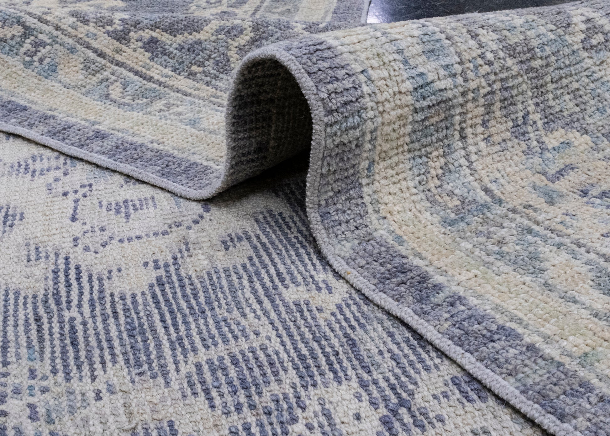 Turkish Oushak Runner Rug 2'10" x 9'11" #16292