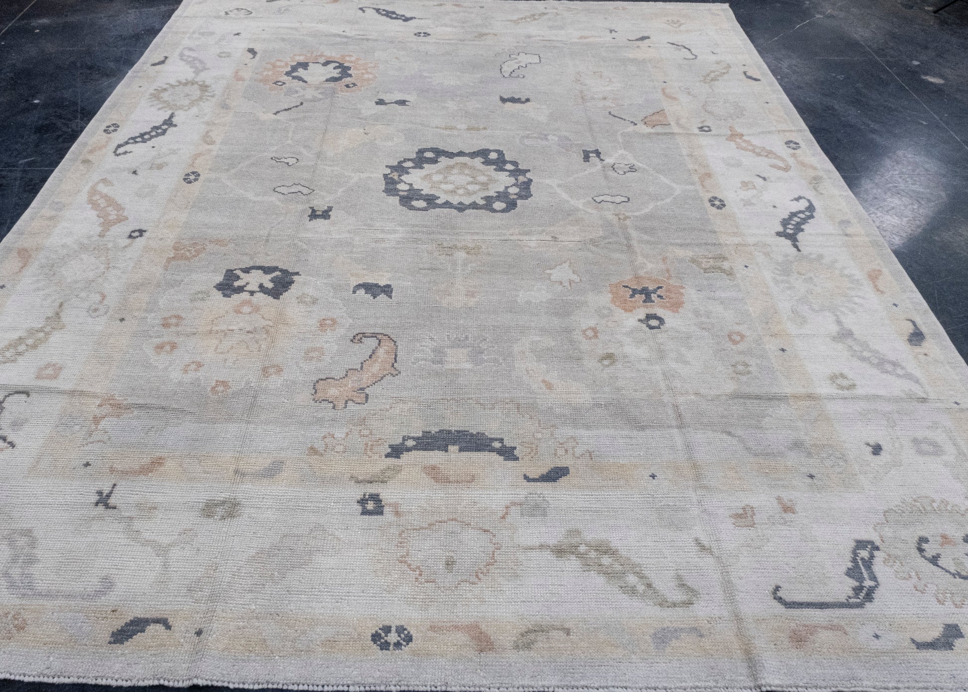 Turkish Oushak Rug 8'3" x 10'5" #16981