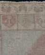 Oriental Hand Knotted Vintage Turkish Mini Rug 1'8" x 3'4" #10245