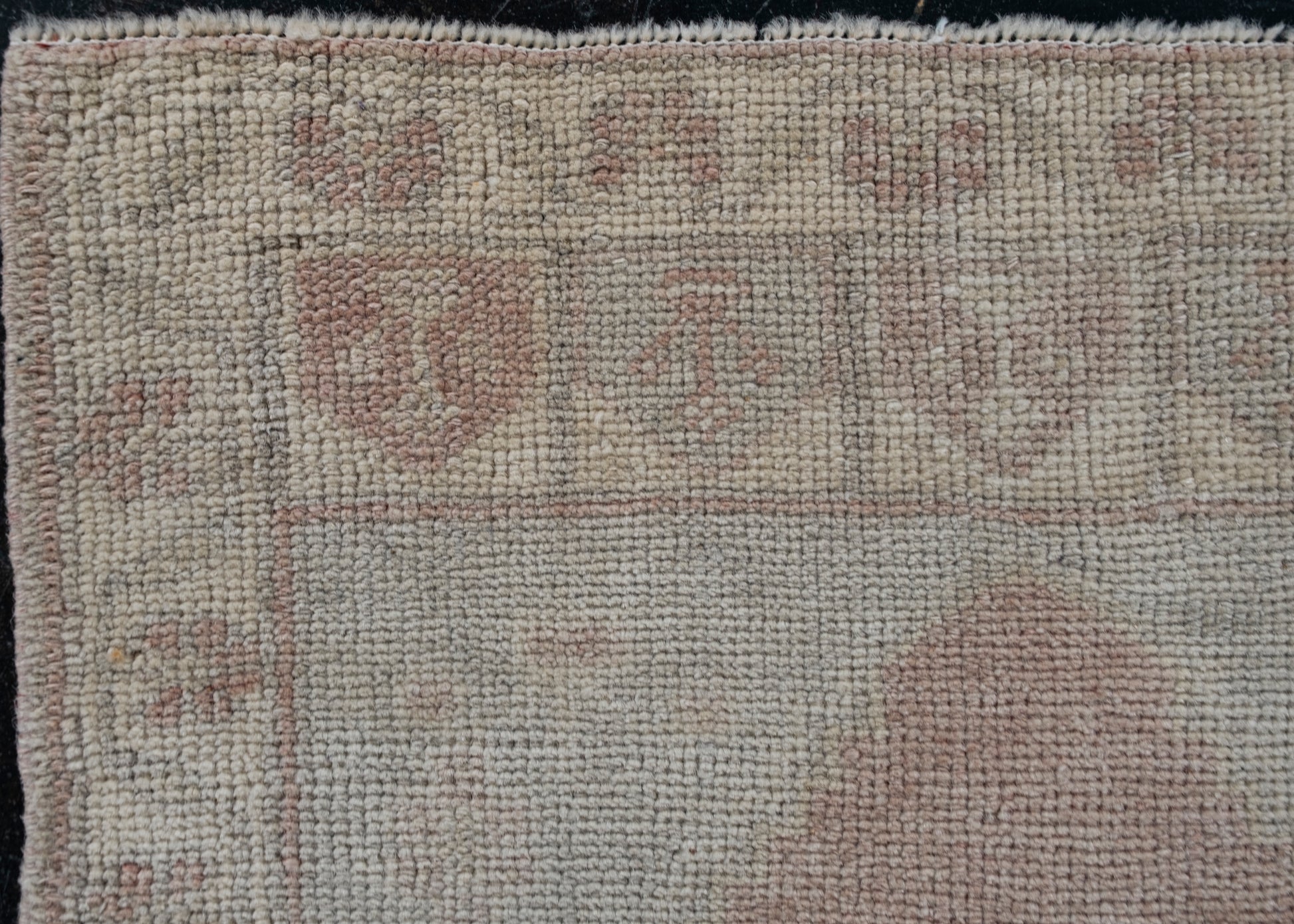 Oriental Hand Knotted Vintage Turkish Mini Rug 1'8" x 3'4" #10245