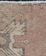 Oriental Hand Knotted Vintage Turkish Mini Rug 1'5" x 3' #10156