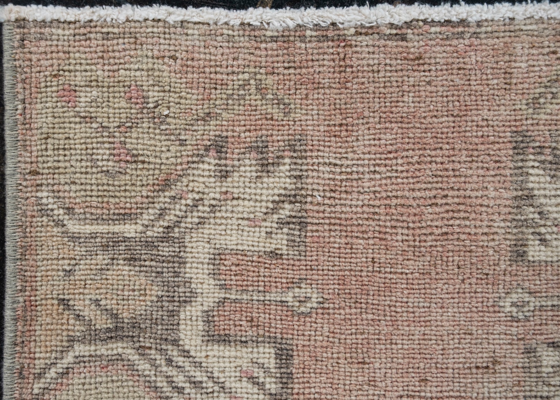 Oriental Hand Knotted Vintage Turkish Mini Rug 1'5" x 3' #10156
