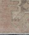 Oriental Hand Knotted Vintage Turkish Mini Rug 1'5" x 3' #10156