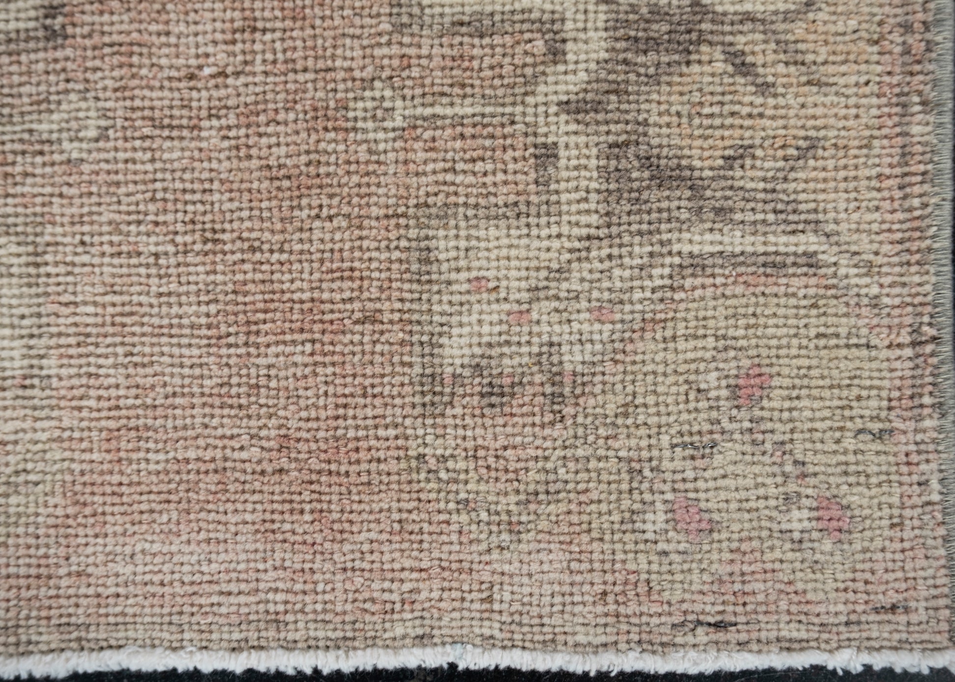 Oriental Hand Knotted Vintage Turkish Mini Rug 1'5" x 3' #10156