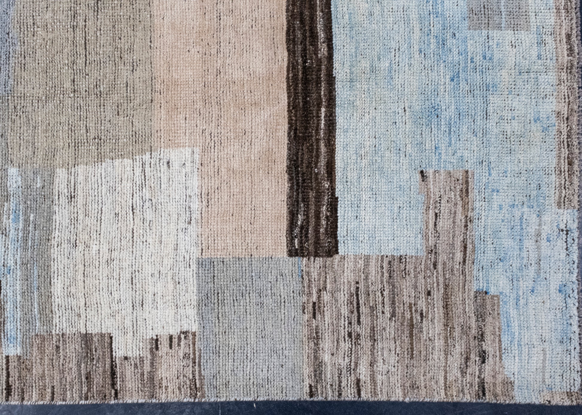 Hand Knotted Modern Rug 8'2" x 10'4" #16880