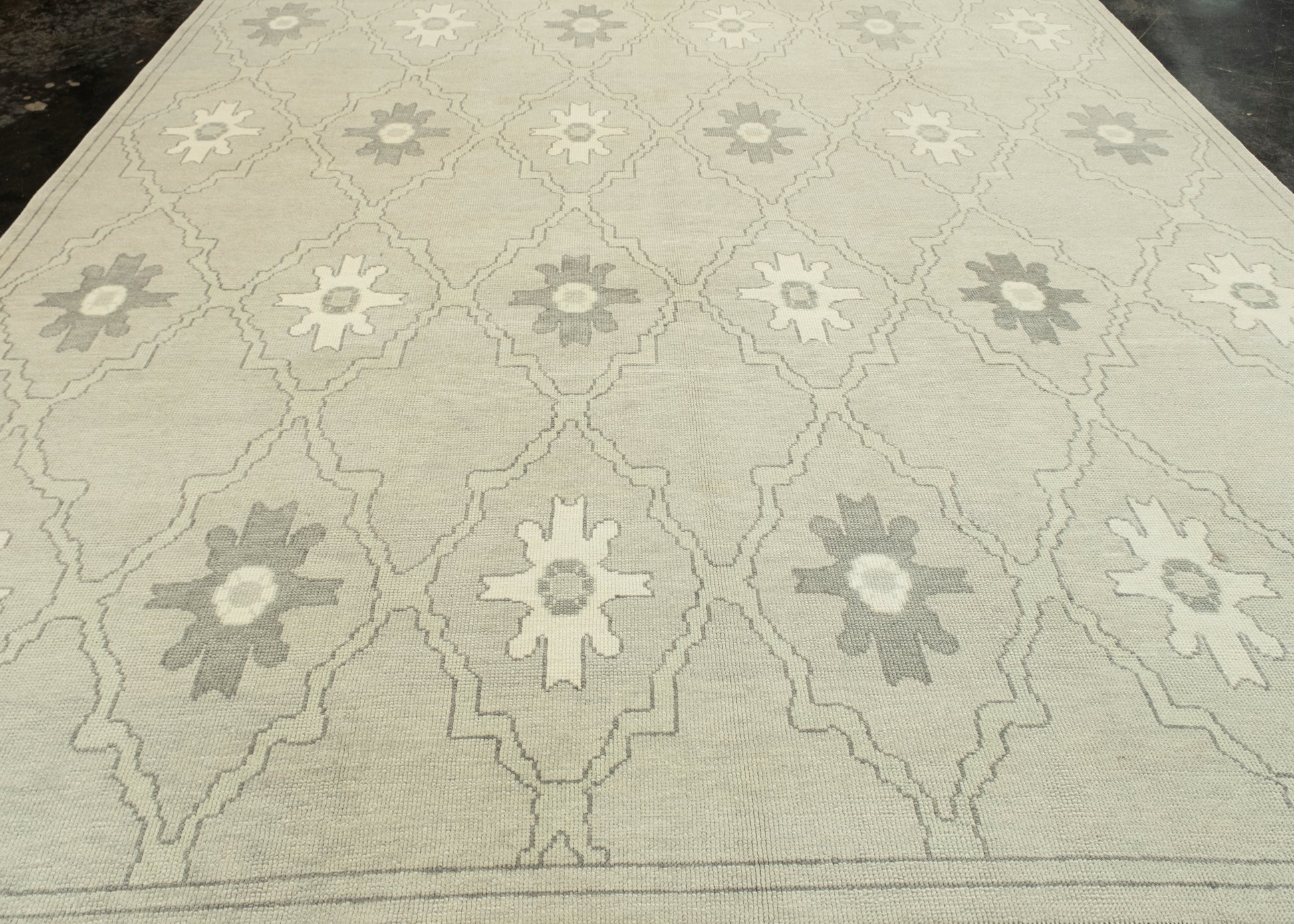 Turkish Oushak Rug 10'6" x 13'8" #11822