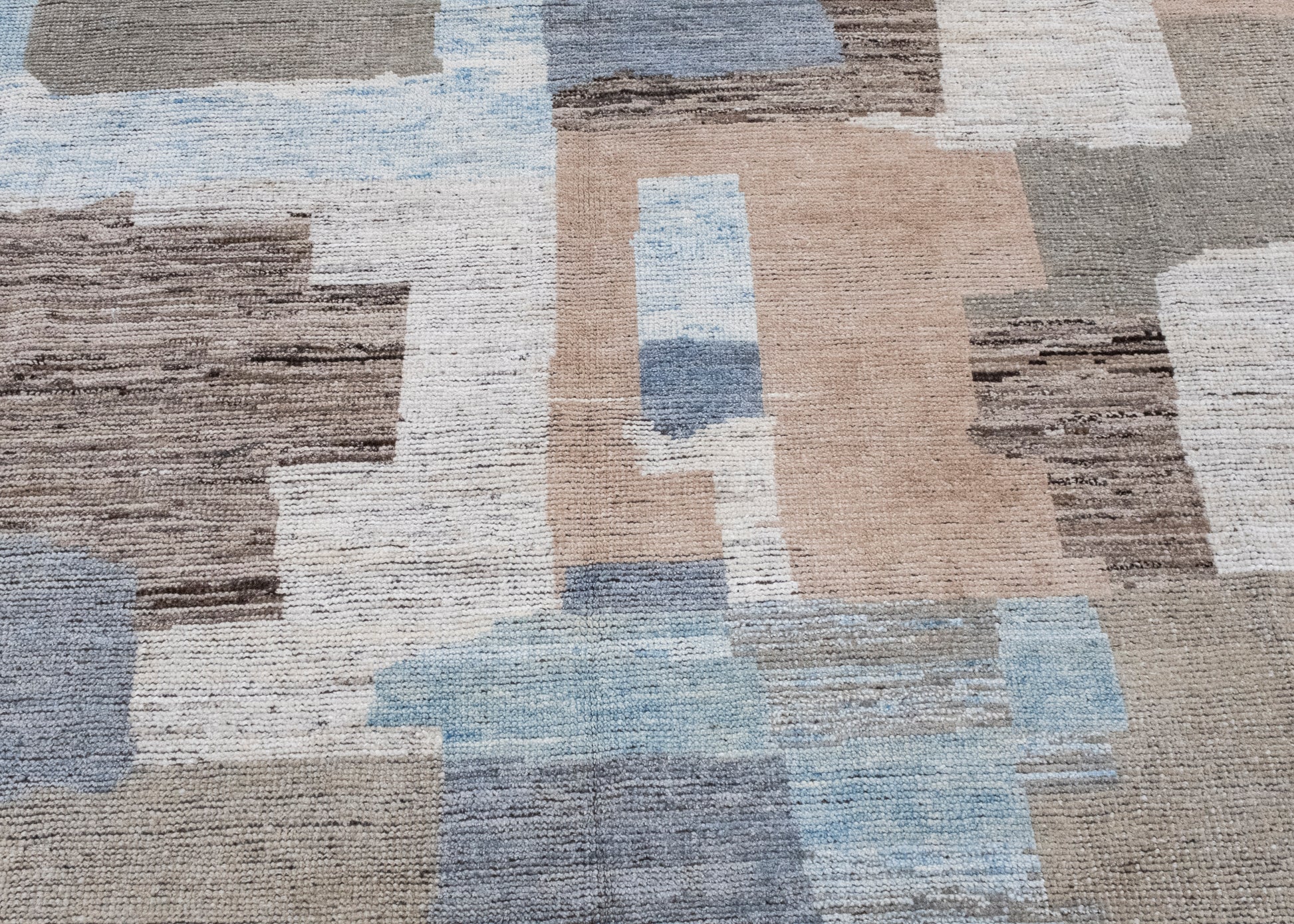Hand Knotted Modern Rug 8'2" x 10'4" #16880