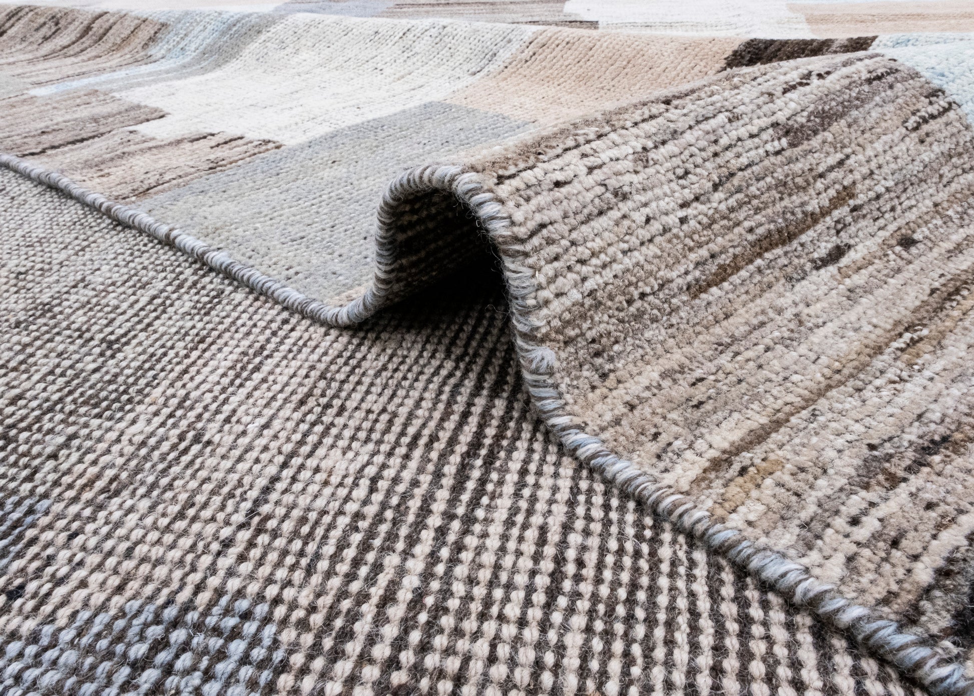 Hand Knotted Modern Rug 8'2" x 10'4" #16880