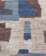 Hand Knotted Modern Rug 7'11" x 10'10" #16995