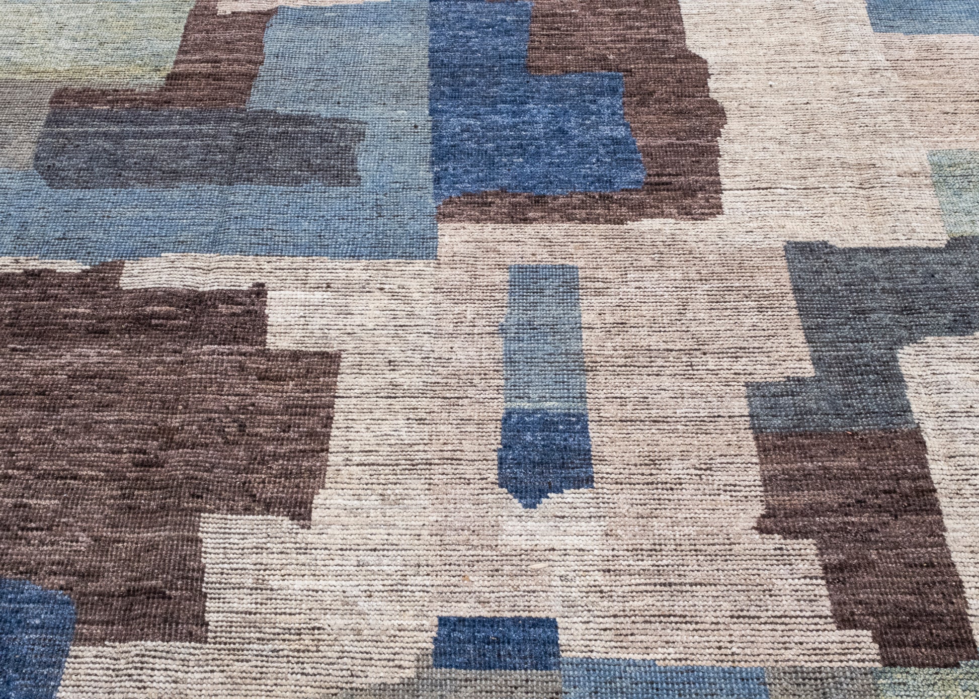 Hand Knotted Modern Rug 7'11" x 10'10" #16995