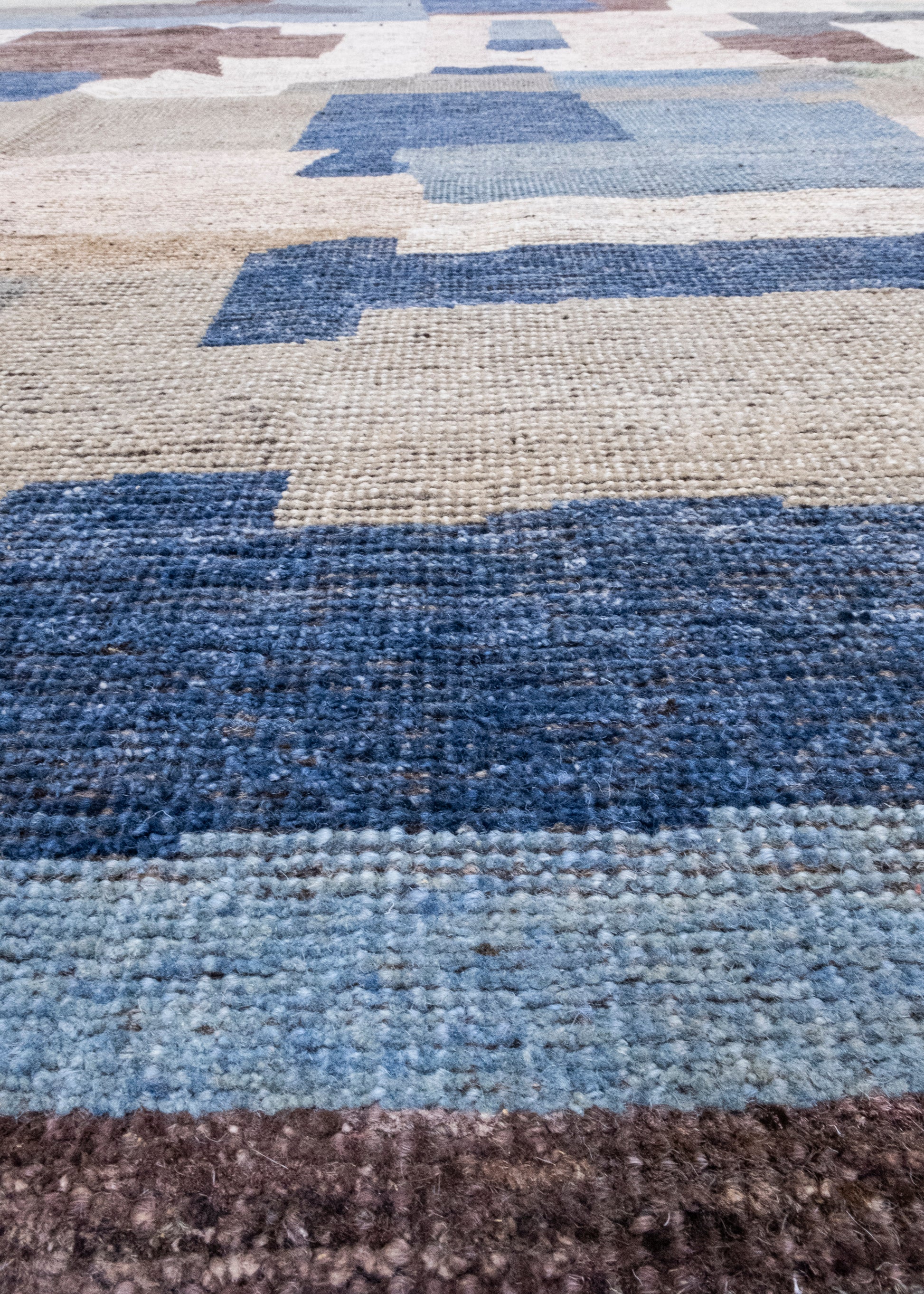 Hand Knotted Modern Rug 7'11" x 10'10" #16995