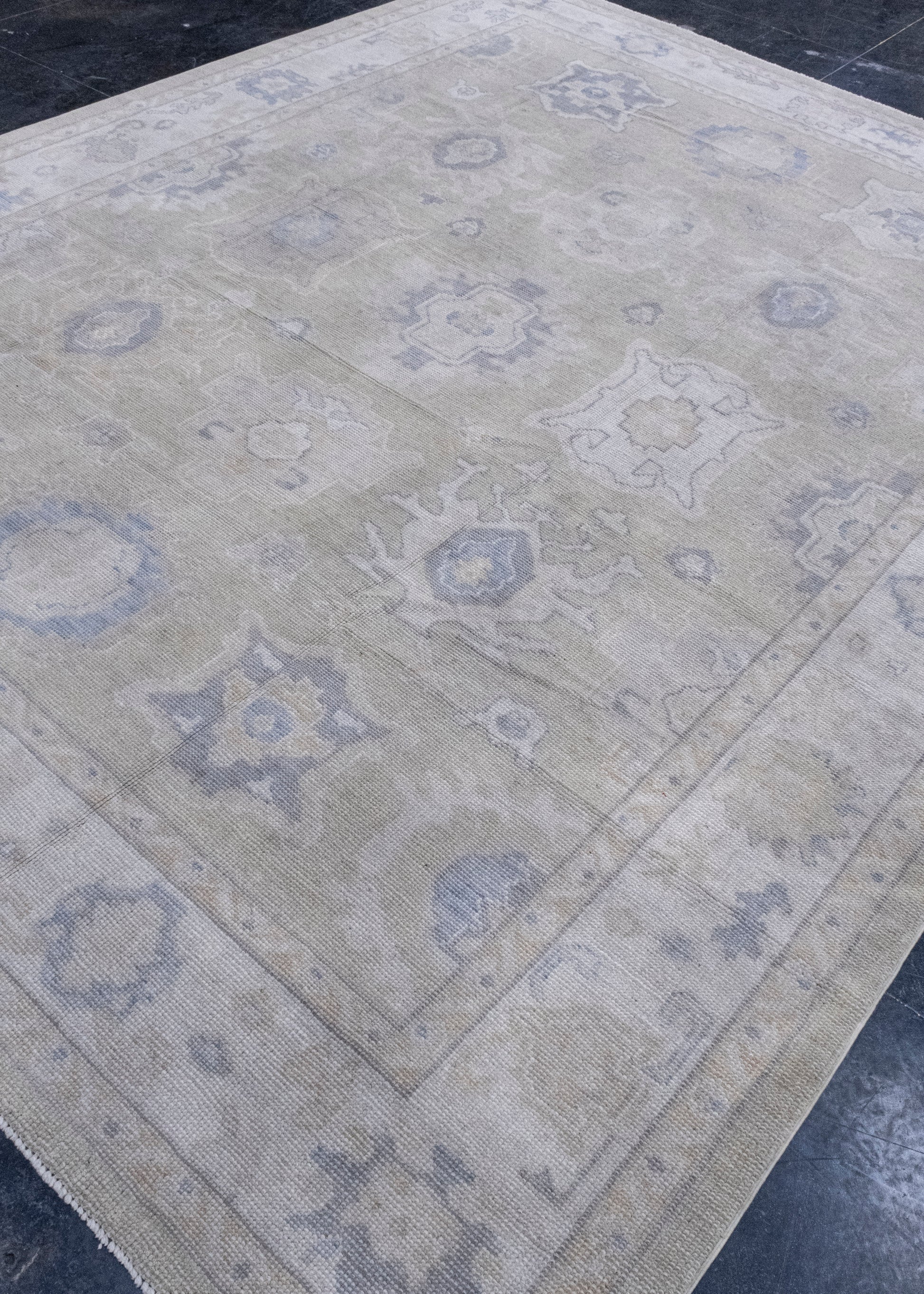 Turkish Oushak Rug 8'6" x 10'6" #16884