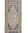Oriental Hand Knotted Vintage Turkish Mini Rug 1'7" x 3'4" #10500