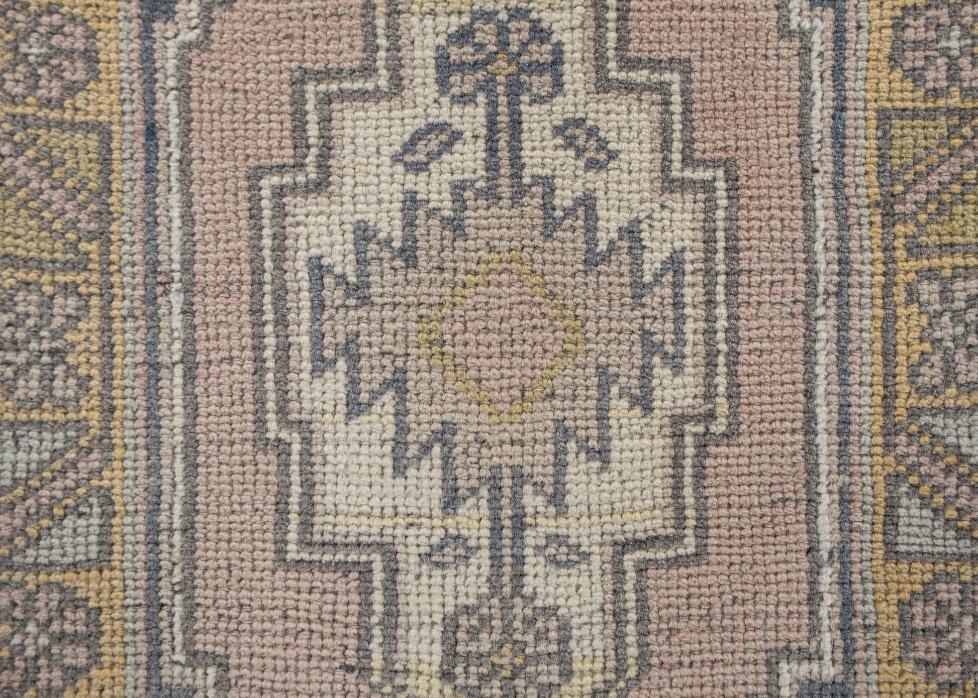 Oriental Hand Knotted Vintage Turkish Mini Rug 1'7" x 3'4" #10500