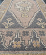 Oriental Hand Knotted Vintage Turkish Mini Rug 1'7" x 3'4" #10500