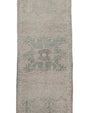 Oriental Hand Knotted Vintage Turkish Mini Rug 1'6" x 3'6" #10563