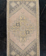 Oriental Hand Knotted Vintage Turkish Mini Rug 1'10" x 3'10" #10272