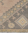 Oriental Hand Knotted Vintage Turkish Mini Rug 1'10" x 3'10" #10272