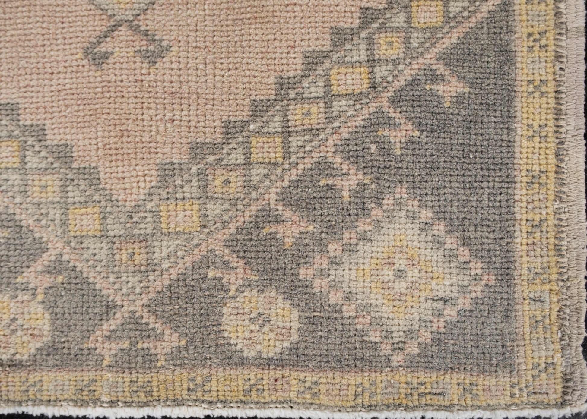 Oriental Hand Knotted Vintage Turkish Mini Rug 1'10" x 3'10" #10272