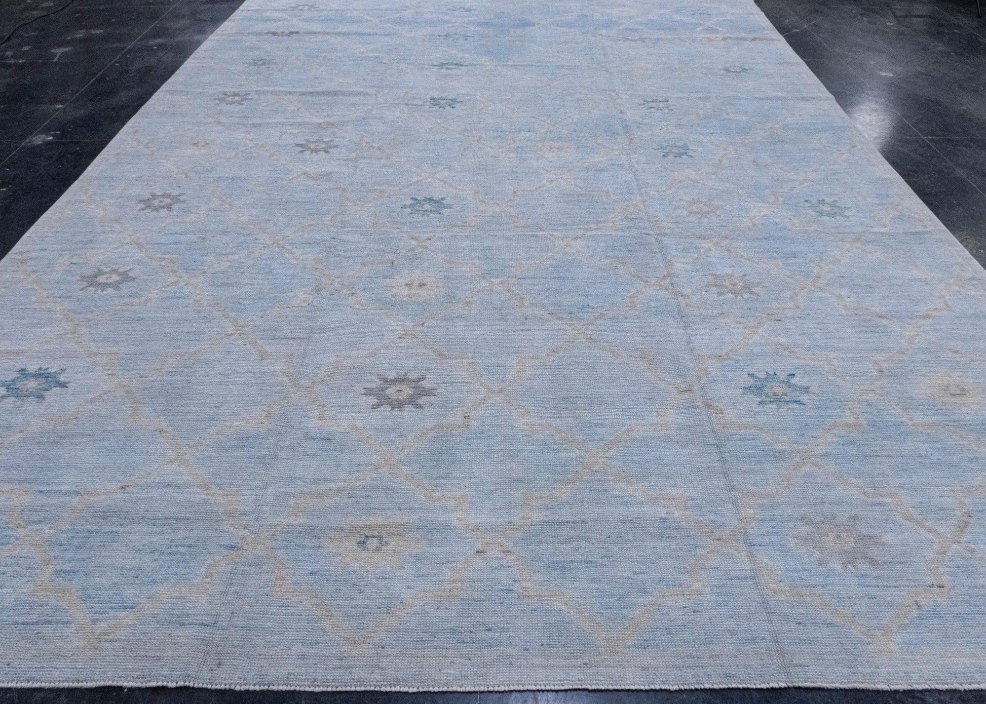 Turkish Oushak Rug 10'1" x 14' #16932