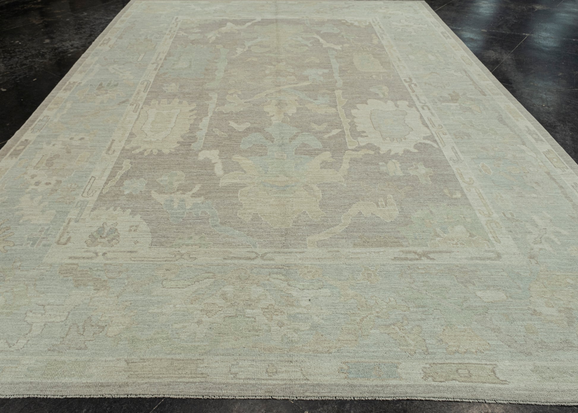 Turkish Oushak Rug 10' x 14'1" #11594