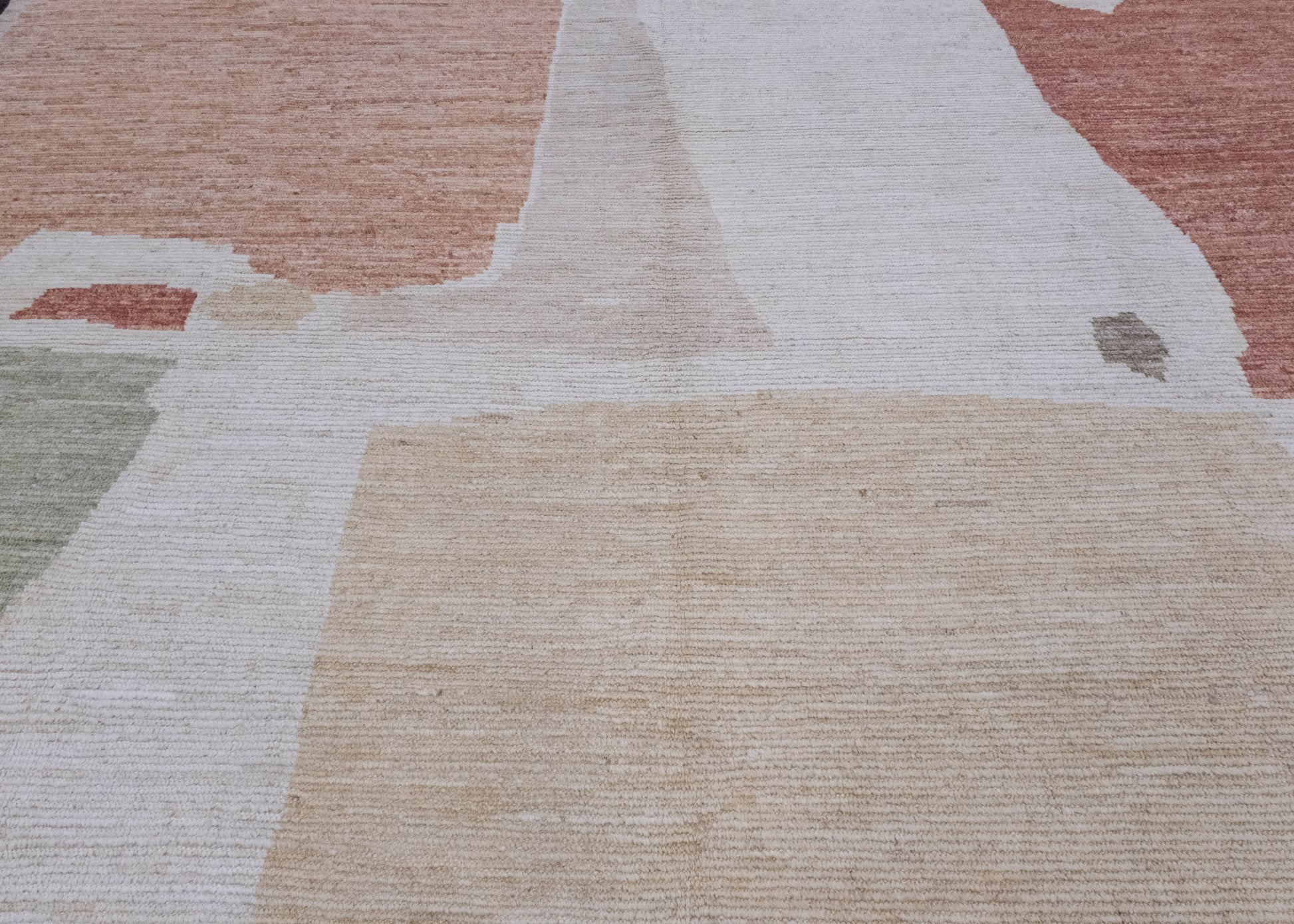 Hand Knotted Modern Rug 10'10" x 13'9" #9029