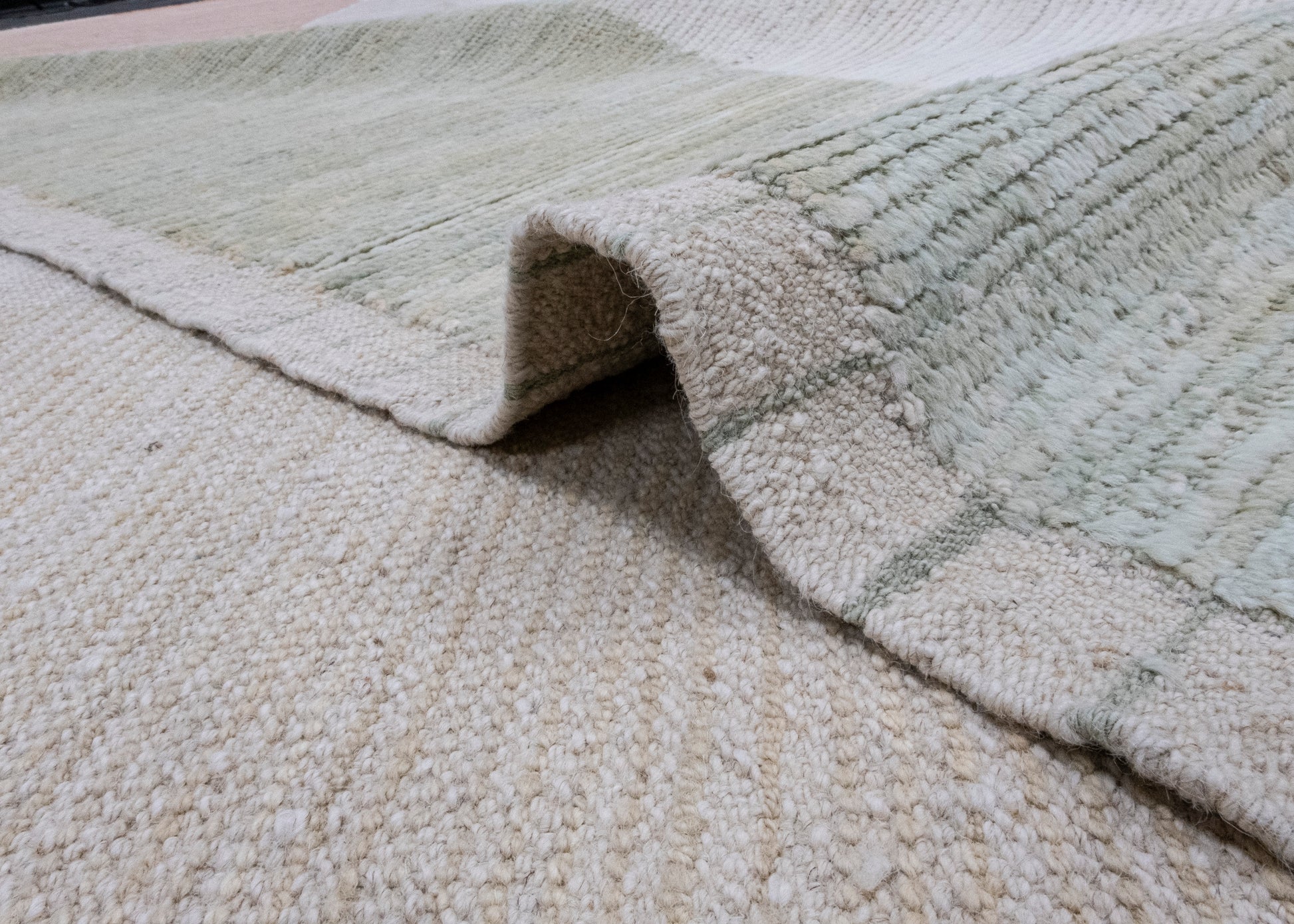 Hand Knotted Modern Rug 10'10" x 13'9" #9029