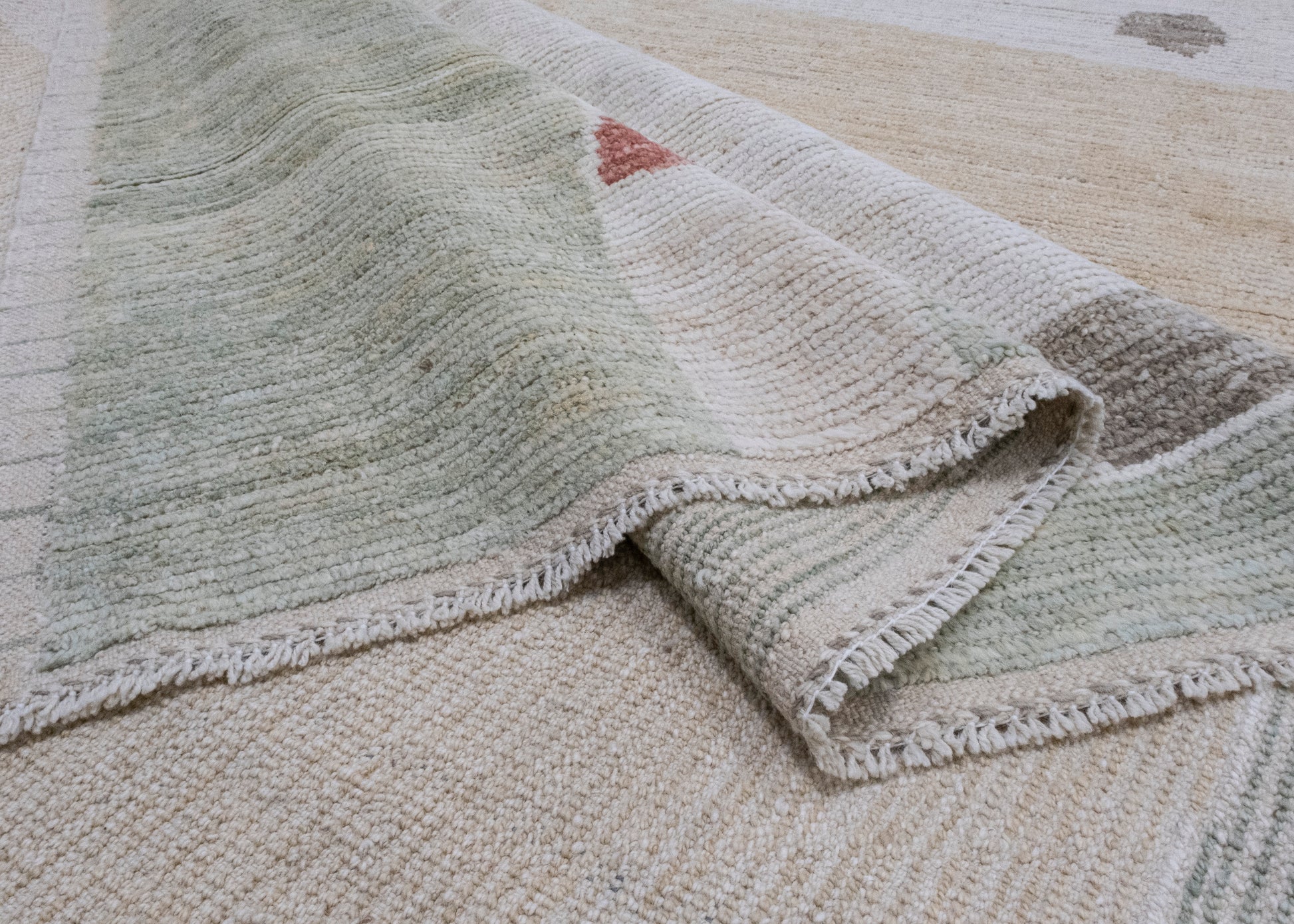Hand Knotted Modern Rug 10'10" x 13'9" #9029