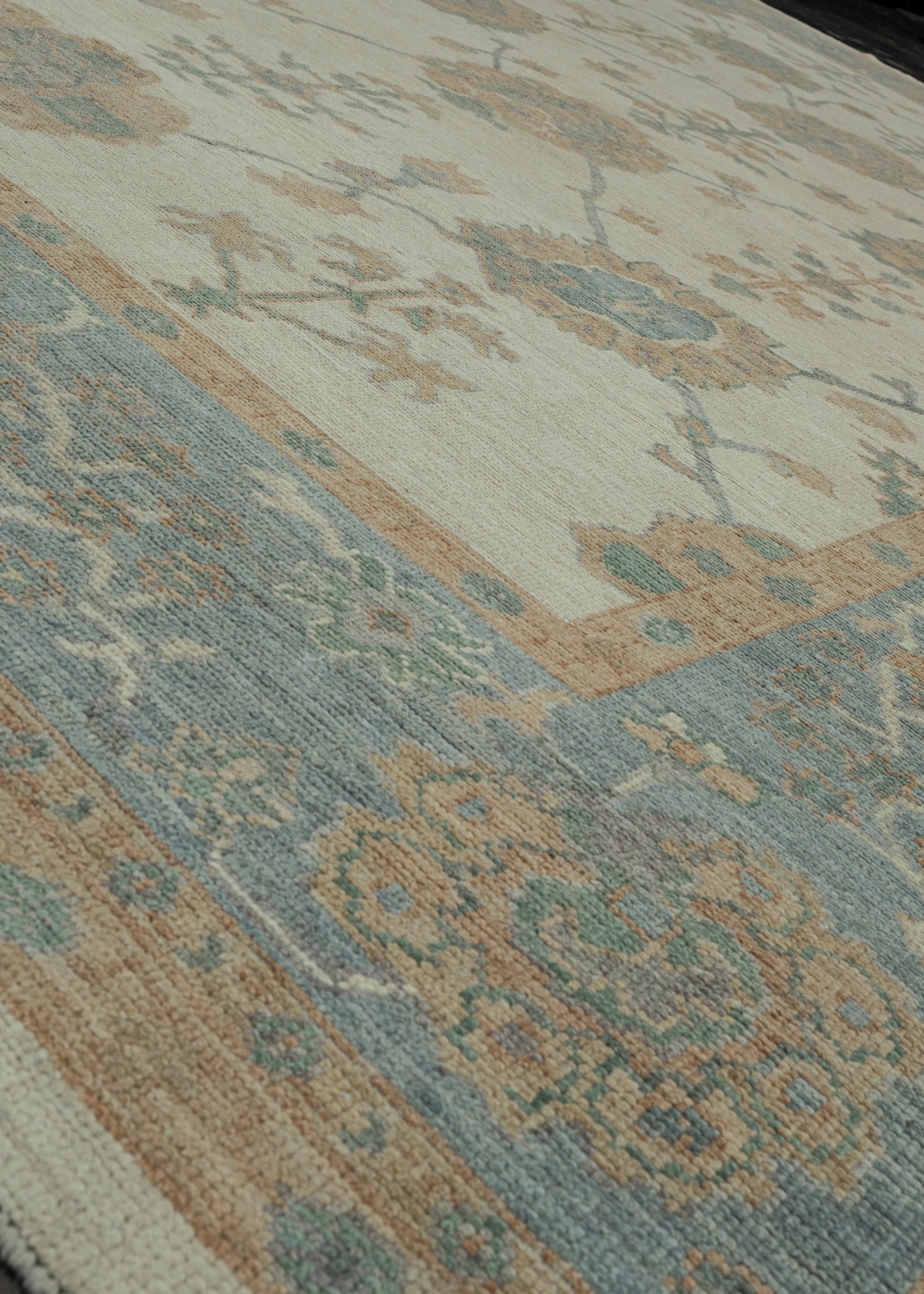 Turkish Oushak Rug 9'10" x 13'11" #11952